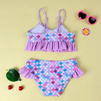 Load image into Gallery viewer, Baby Kid Girls Fish scales Beach Swimwears Wholesale 220412200
