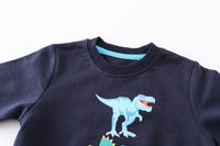 Load image into Gallery viewer, Baby Kid Boys Dinosaur Print Hoodies Swearshirts Wholesale 220412232
