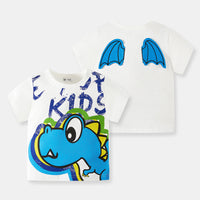 Load image into Gallery viewer, Baby Kid Unisex Dinosaur T-Shirts Wholesale 220412243
