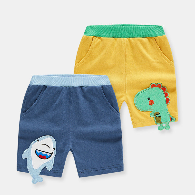 Baby Kid Unisex Dinosaur Shorts Wholesale 220412244