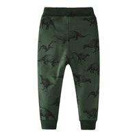 Load image into Gallery viewer, Baby Kid Boys Dinosaur Print Pants Wholesale 22041225
