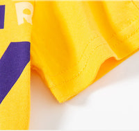 Load image into Gallery viewer, Baby Kid Boys Letters Dinosaur Cartoon Print T-Shirts Wholesale 220412254
