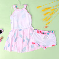 Load image into Gallery viewer, Girls Plant Sports Swimwears Wholesale 220412260
