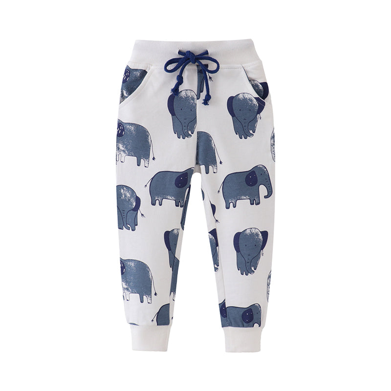 Baby Kid Boys Animals Pants Wholesale 220412262