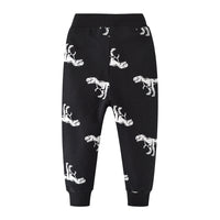 Load image into Gallery viewer, Baby Kid Unisex Dinosaur Ribbon Print Sports Pants Wholesale 22041227
