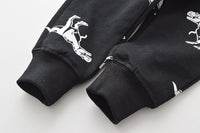 Load image into Gallery viewer, Baby Kid Unisex Dinosaur Ribbon Print Sports Pants Wholesale 22041227
