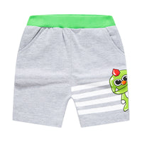 Load image into Gallery viewer, Baby Kid Boys Striped Cartoon Print Shorts Wholesale 220412274
