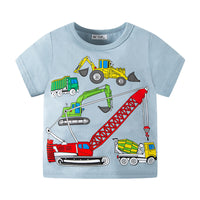 Load image into Gallery viewer, Baby Kid Boys Car Print T-Shirts Wholesale 220412279

