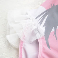 Load image into Gallery viewer, Baby Kid Girls Star Unicorn Print Beach Rompers Swimwears Wholesale 22041228
