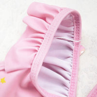 Load image into Gallery viewer, Baby Kid Girls Star Unicorn Print Beach Rompers Swimwears Wholesale 22041228
