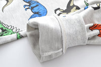 Load image into Gallery viewer, Baby Kid Unisex Dinosaur Ribbon Print Sports Pants Wholesale 22041229
