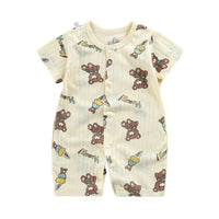 Load image into Gallery viewer, Baby Unisex Dinosaur Animals Cartoon Star Print Jumpsuits Wholesale 220412312
