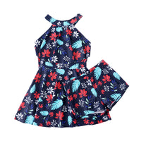 Load image into Gallery viewer, Baby Kid Big Kid Girls Print Beach Swimwears Wholesale 220412319

