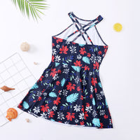 Load image into Gallery viewer, Baby Kid Big Kid Girls Print Beach Swimwears Wholesale 220412319
