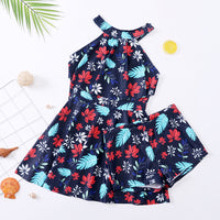 Load image into Gallery viewer, Baby Kid Big Kid Girls Print Beach Swimwears Wholesale 220412319
