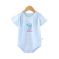 Load image into Gallery viewer, Baby Unisex Dinosaur Animals Cartoon Print Rompers Wholesale 220412332
