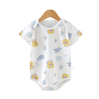 Load image into Gallery viewer, Baby Unisex Dinosaur Animals Cartoon Print Rompers Wholesale 220412332
