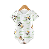 Load image into Gallery viewer, Baby Unisex Dinosaur Animals Cartoon Print Rompers Wholesale 220412332
