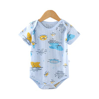 Load image into Gallery viewer, Baby Unisex Dinosaur Animals Cartoon Print Rompers Wholesale 220412332
