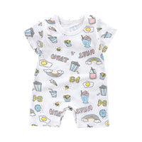 Load image into Gallery viewer, Baby Girls Boys Cartoon Print Rompers Wholesale 220412339
