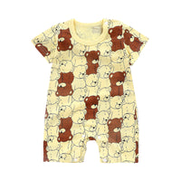 Load image into Gallery viewer, Baby Girls Boys Cartoon Print Rompers Wholesale 220412339
