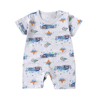 Load image into Gallery viewer, Baby Girls Boys Cartoon Print Rompers Wholesale 220412339
