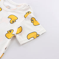 Load image into Gallery viewer, Baby Girls Boys Cartoon Print Rompers Wholesale 220412339
