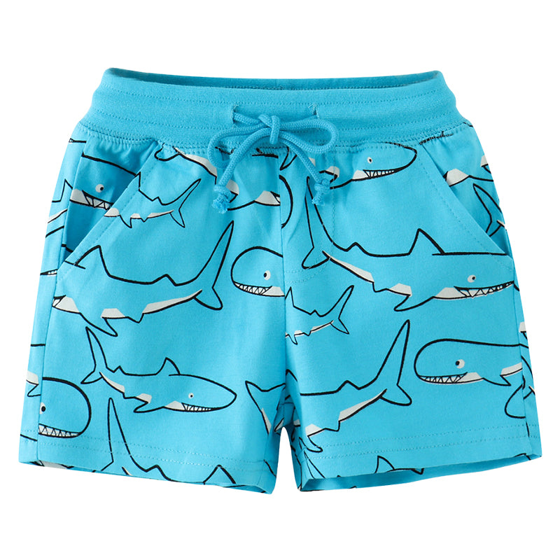 Kid Boys Animals Cartoon Print Sports Shorts Wholesale 220412361