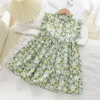 Load image into Gallery viewer, Baby Kid Girls Flower Print Dresses Wholesale 220412370
