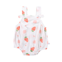 Load image into Gallery viewer, Baby Girls Cartoon Print Rompers Wholesale 220412400
