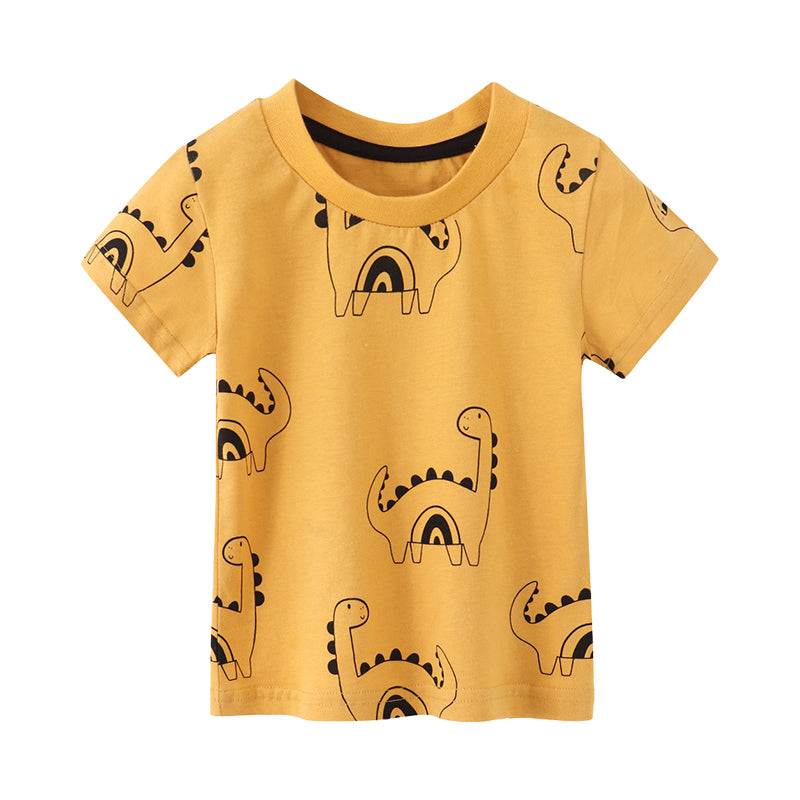 Baby Kid Boys Dinosaur T-Shirts Wholesale 220412413