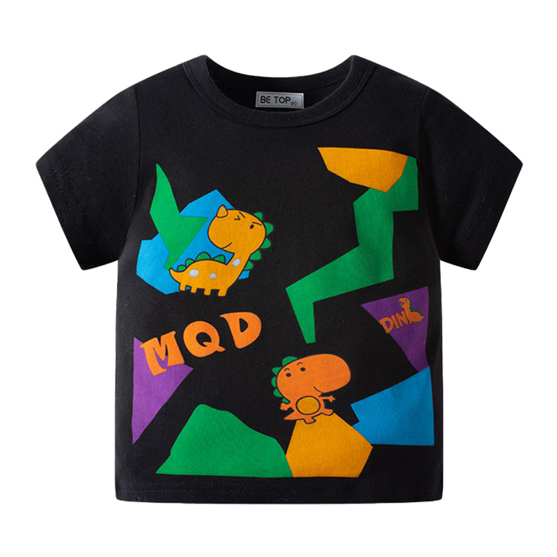 Baby Kid Unisex Dinosaur T-Shirts Wholesale 220412418