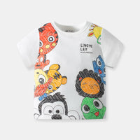 Load image into Gallery viewer, Baby Kid Unisex Cartoon T-Shirts Wholesale 220412419
