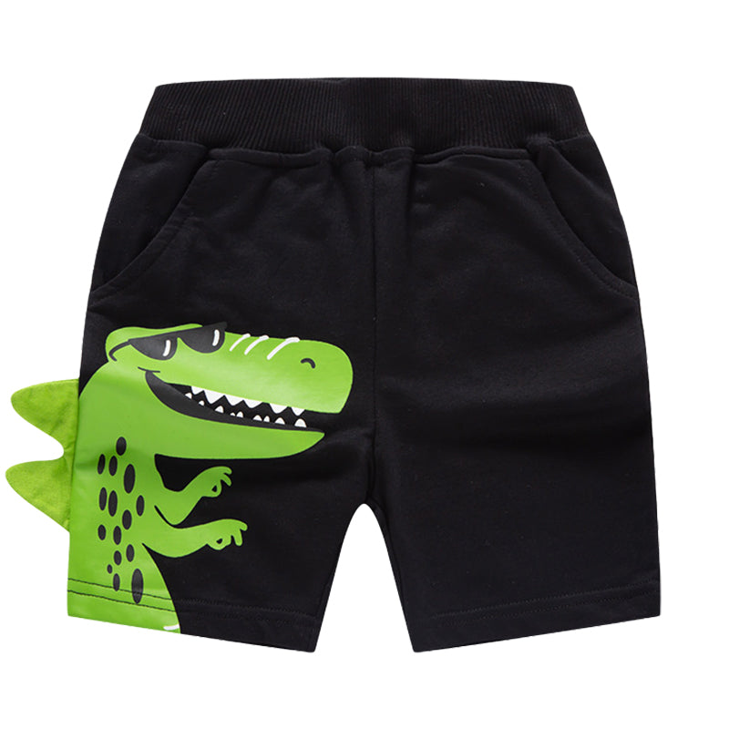 Baby Kid Boys Dinosaur Print Shorts Wholesale 220412421