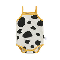 Load image into Gallery viewer, Baby Unisex Letters Cartoon Cow Print Rompers Wholesale 220412443
