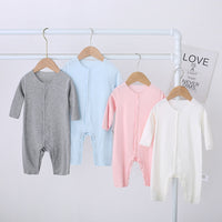 Load image into Gallery viewer, Baby Unisex Solid Color Jumpsuits Wholesale 220412446
