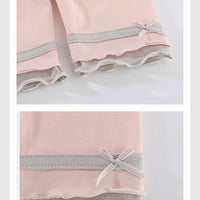 Load image into Gallery viewer, Baby Kid Girls Solid Color Bow Pants Wholesale 220412456
