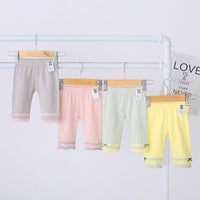 Load image into Gallery viewer, Baby Kid Girls Solid Color Bow Pants Wholesale 220412456
