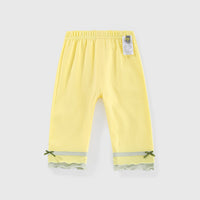 Load image into Gallery viewer, Baby Kid Girls Solid Color Bow Pants Wholesale 220412456
