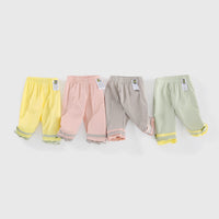 Load image into Gallery viewer, Baby Kid Girls Solid Color Bow Pants Wholesale 220412456
