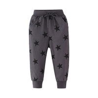 Load image into Gallery viewer, Baby Kid Unisex Star Ribbon Print Sports Pants Wholesale 22041247
