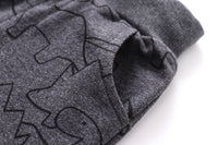 Load image into Gallery viewer, Baby Kid Unisex Dinosaur Ribbon Print Sports Pants Wholesale 22041249
