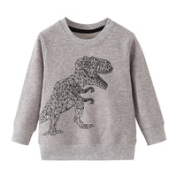 Load image into Gallery viewer, Baby Kid Boys Dinosaur Print Hoodies Swearshirts Wholesale 22041251
