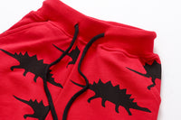 Load image into Gallery viewer, Baby Kid Boys Dinosaur Ribbon Print Sports Pants Wholesale 22041255
