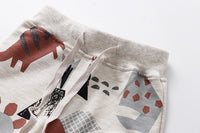 Load image into Gallery viewer, Baby Kid Unisex Dinosaur Ribbon Print Sports Pants Wholesale 22041257
