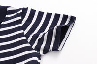 Load image into Gallery viewer, Baby Kid Boys Striped Embroidered T-Shirts Wholesale 22041262
