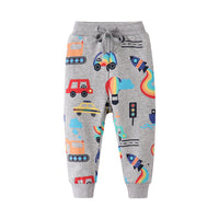 Load image into Gallery viewer, Kid Boys Car Cartoon Print Pants Wholesale 22041263
