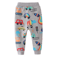 Load image into Gallery viewer, Kid Boys Car Cartoon Print Pants Wholesale 22041263
