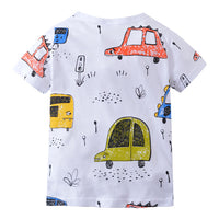 Load image into Gallery viewer, Kid Boys Car Cartoon Print T-Shirts Wholesale 22041267

