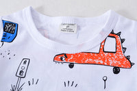 Load image into Gallery viewer, Kid Boys Car Cartoon Print T-Shirts Wholesale 22041267
